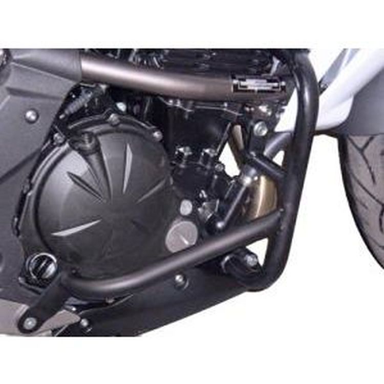 Kawasaki ER6N 2009 Black Renntec Engine Crash Bars